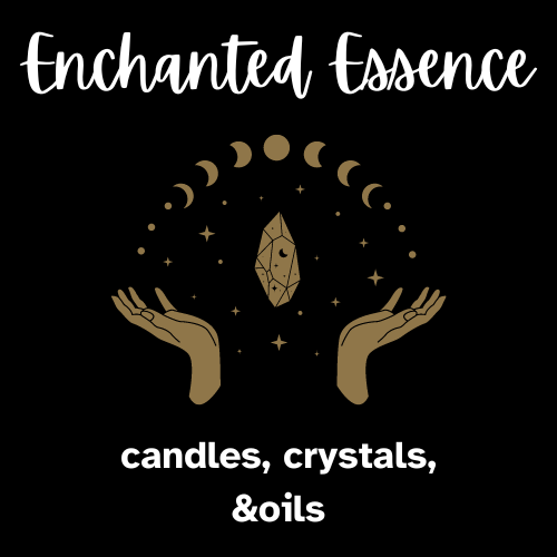 Enchanted Essence candles, crystals, & oils