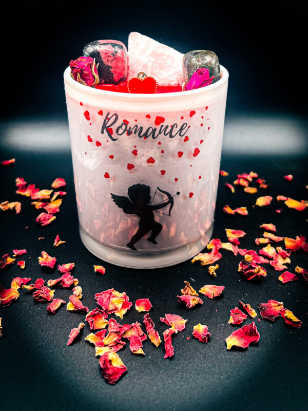 romance crystal candle