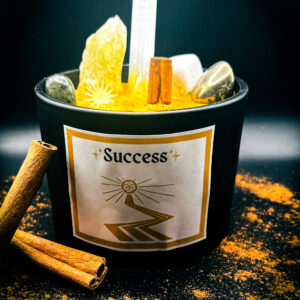 success candle crystal