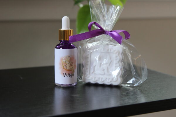 virgo, zodiac, crystals, candles, oils