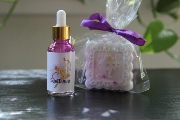 sagittarius, zodiac, crystals, candles, oils